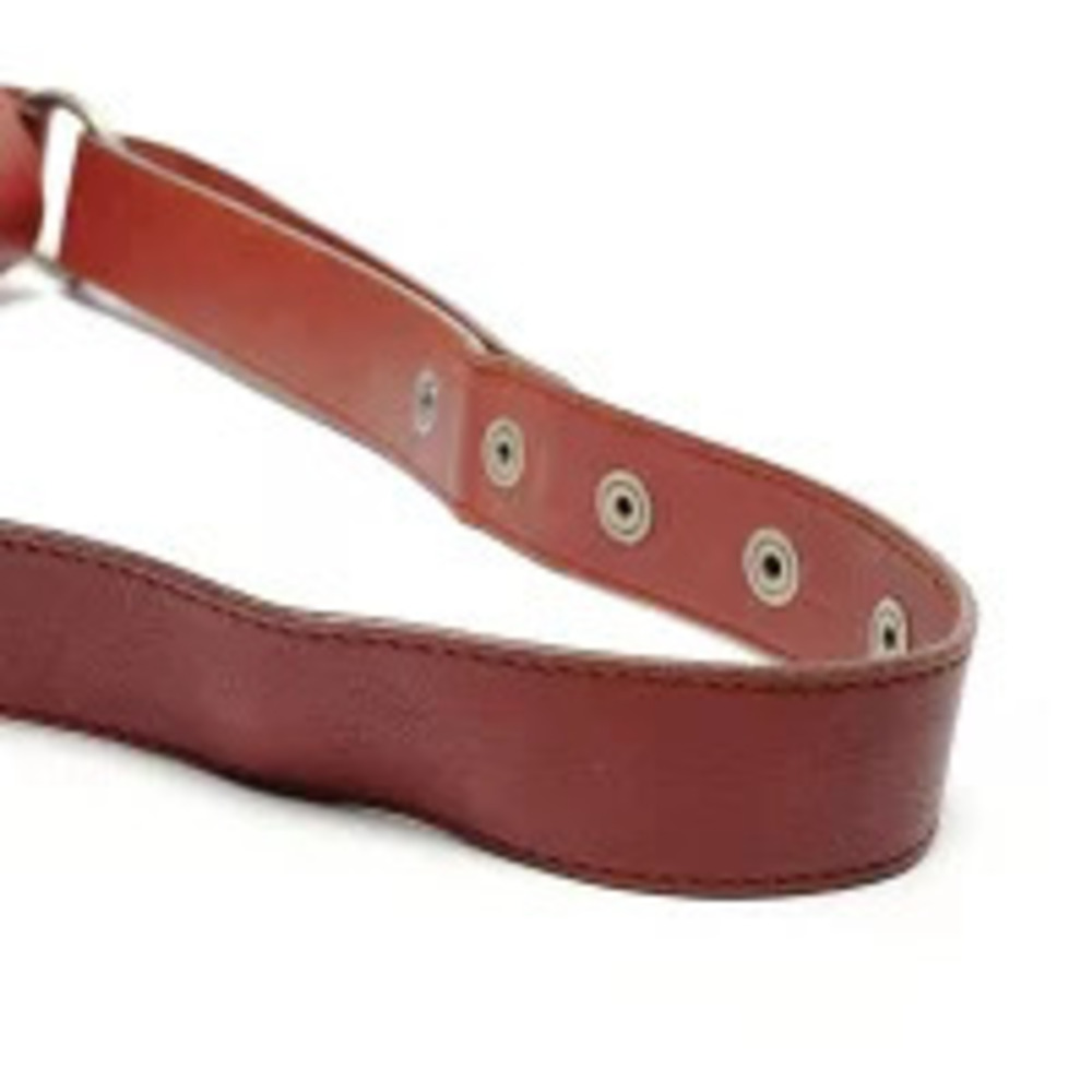 Christian Dior Gaucho Leather Shoulder Bag Red - Picture 13 of 13